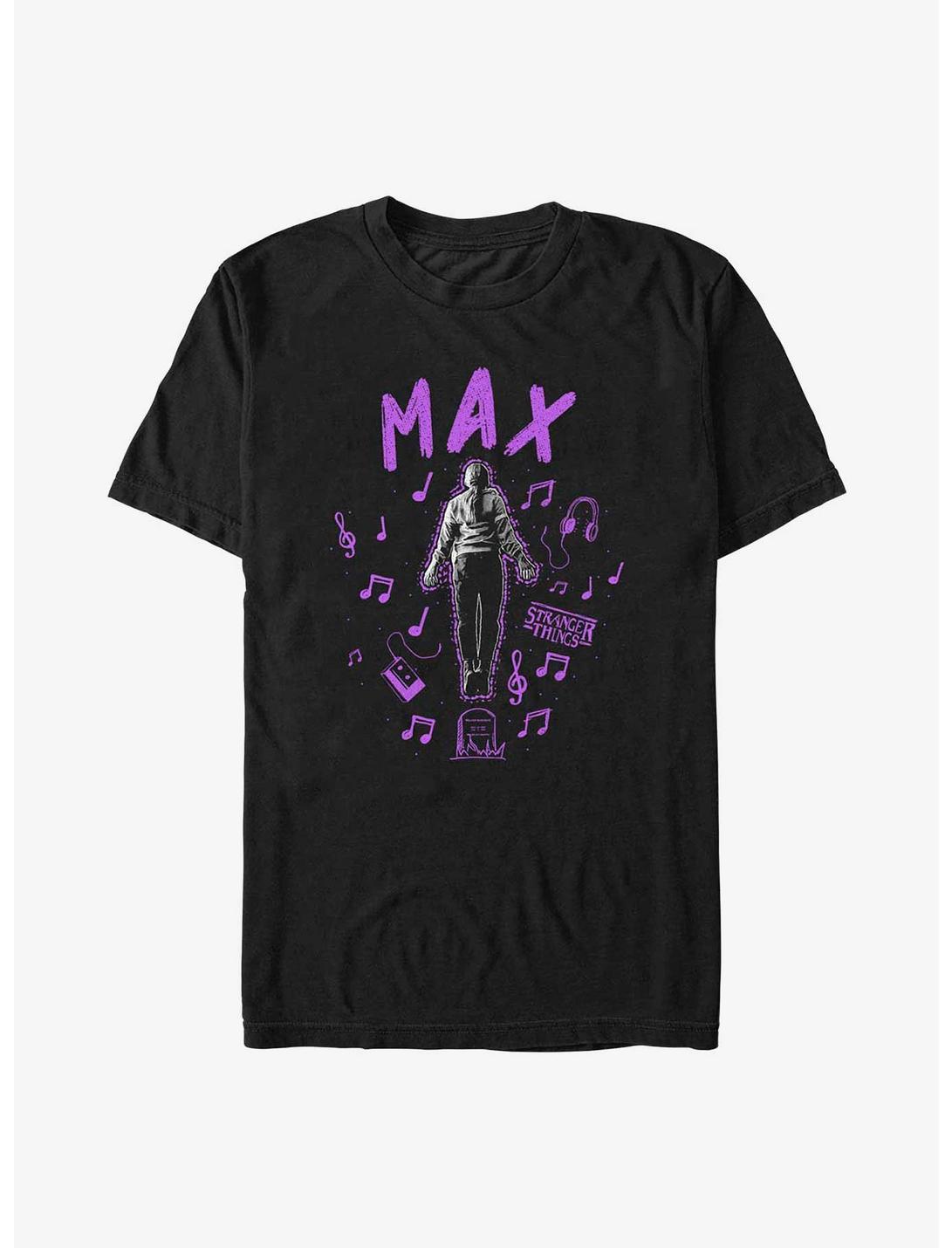Stranger Things Floating Max T-Shirt, BLACK, hi-res