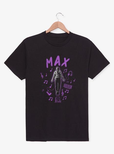 Stranger Things Floating Max T-Shirt - BLACK | BoxLunch