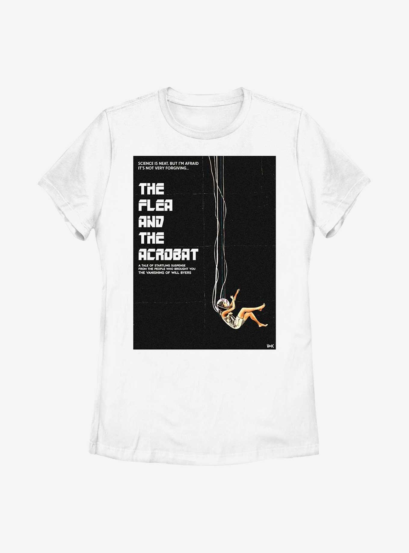 Stranger Things The Flea And The Acrobat Poster Womens T-Shirt, , hi-res