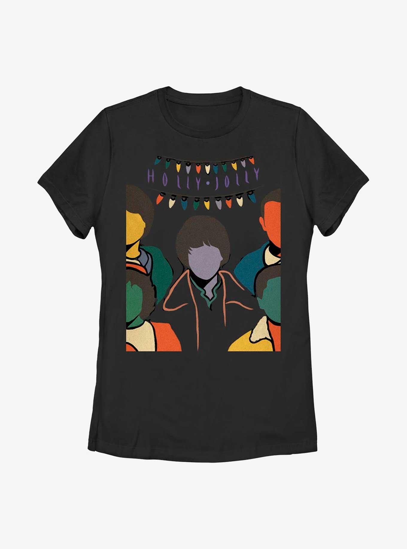 Stranger Things Holly Jolly Womens T-Shirt, , hi-res