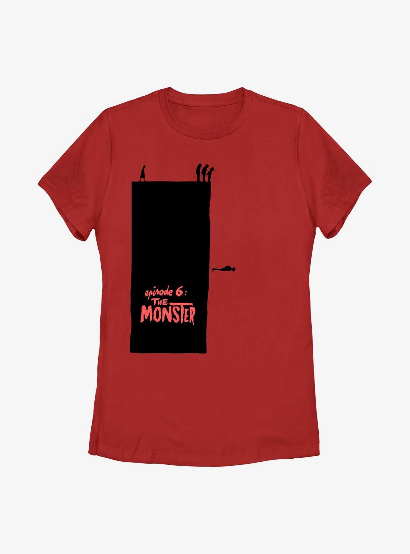 Stranger Things Episode 6 The Monster Womens T-Shirt, RED, hi-res