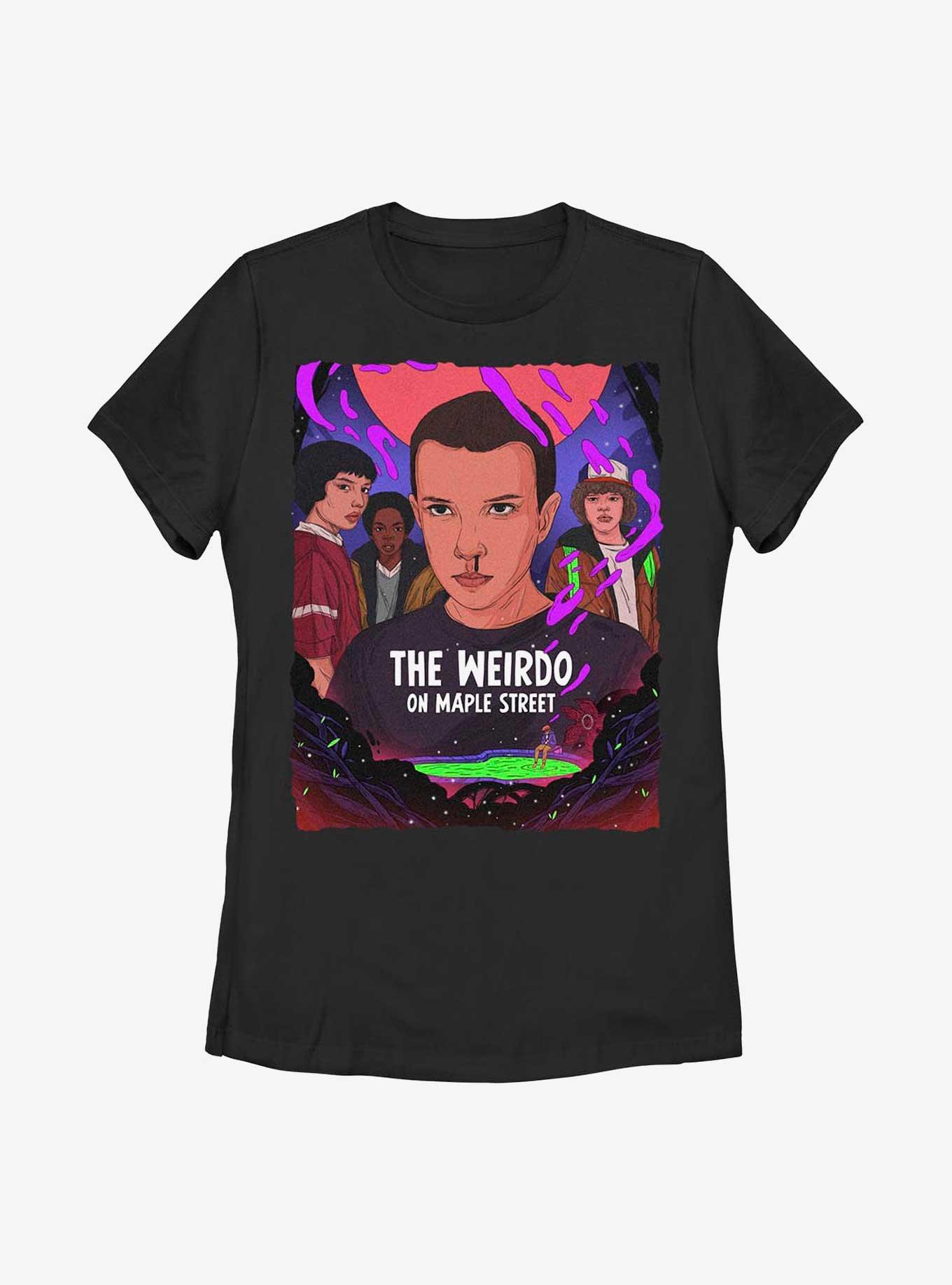 Stranger Things Weirdo On Maple Street Womens T-Shirt, , hi-res