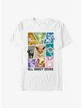 Pokemon Eeveelution All About Eevee T-Shirt, WHITE, hi-res