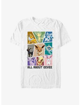 Plus Size Pokemon Eeveelution All About Eevee T-Shirt, , hi-res