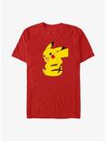 Pokemon Pikachu Back T-Shirt, RED, hi-res