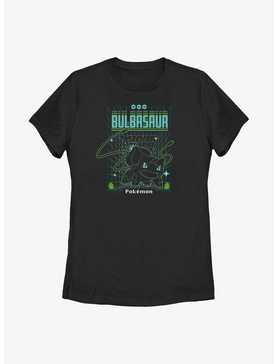 Pokemon Bulbasaur Grid Womens T-Shirt, , hi-res