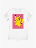 Pokemon Pikachu Leap Womens T-Shirt, WHITE, hi-res