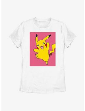 Plus Size Pokemon Pikachu Leap Womens T-Shirt, , hi-res