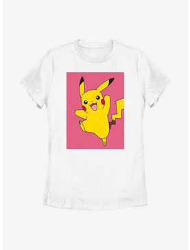 Pokemon Pikachu Leap Womens T-Shirt, , hi-res