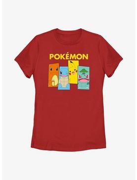 Pokemon Pokemon Kanto Starters Womens T-Shirt, , hi-res