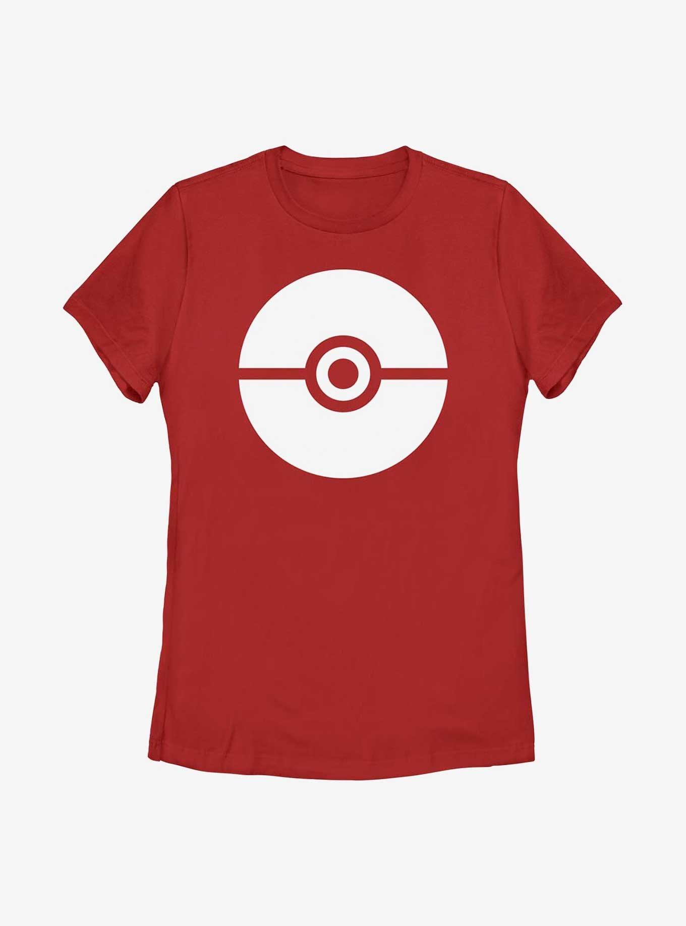 Pokemon Pokeball Simple Womens T-Shirt, , hi-res