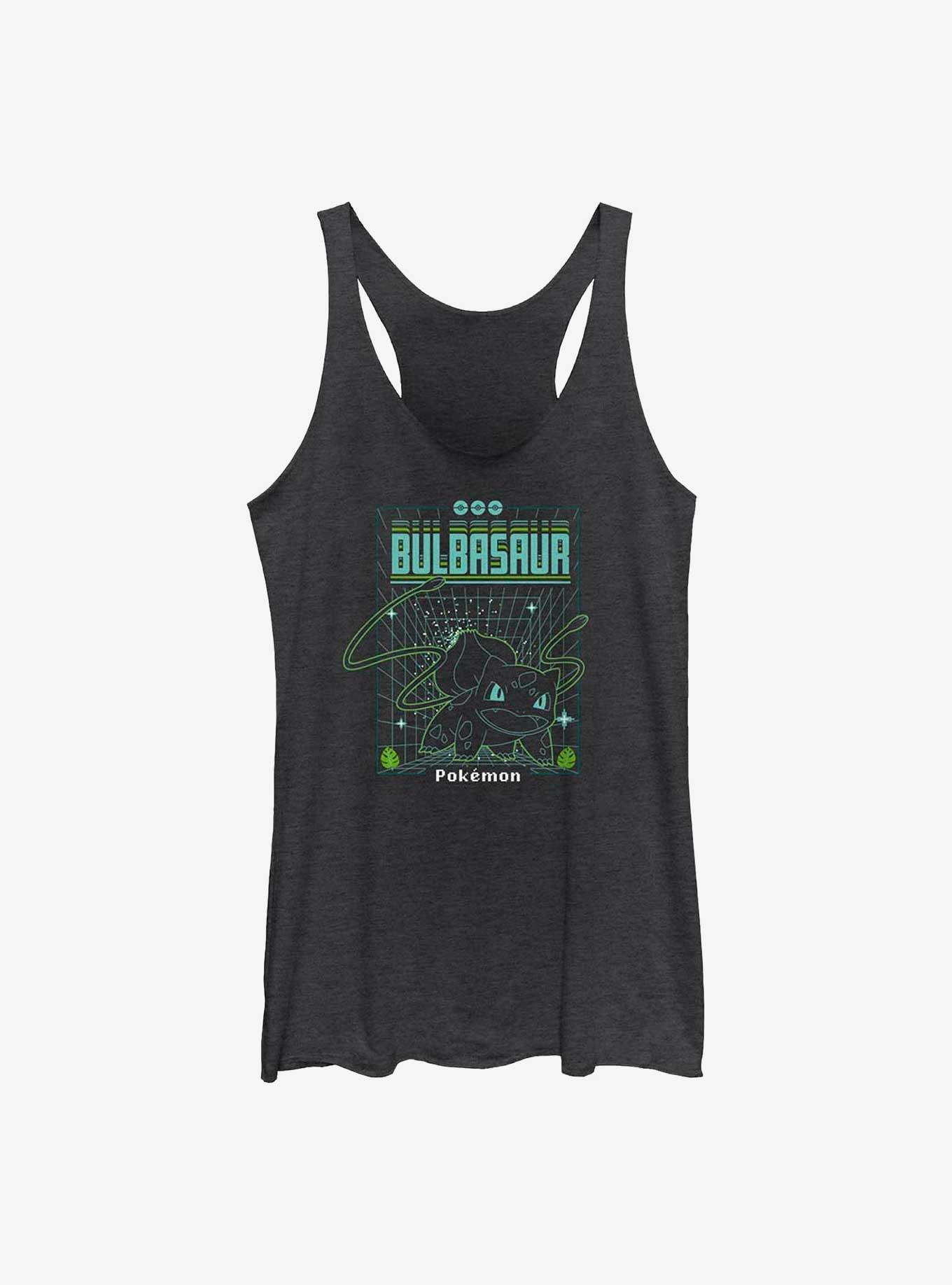 Pokemon Bulbasaur Grid Womens Tank Top, , hi-res