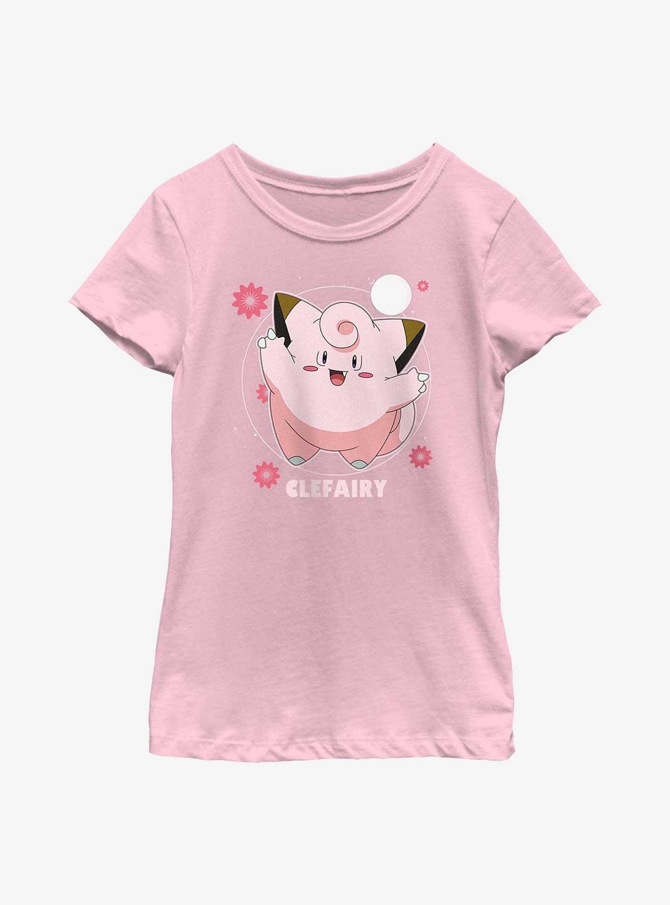 Pokemon Clefairy Dance Youth Girls T-Shirt, , hi-res