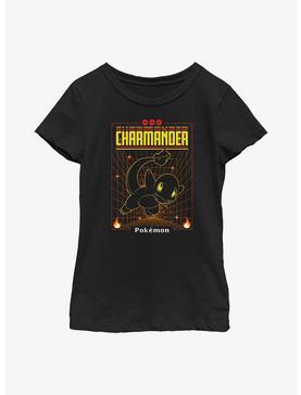 Pokemon Charmander Grid Youth Girls T-Shirt, , hi-res