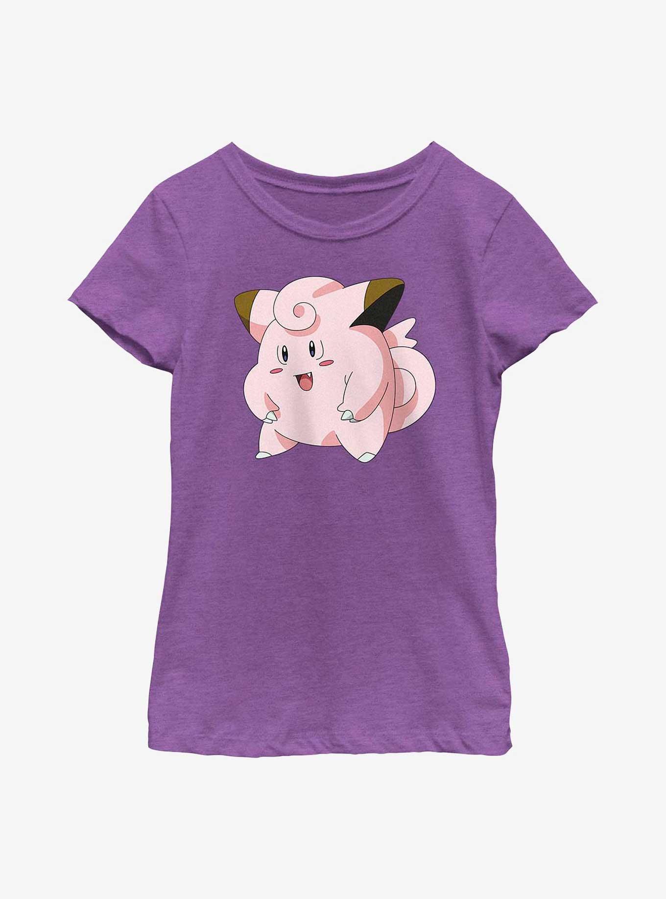 Pokemon Clefairy Pose Youth Girls T-Shirt, , hi-res