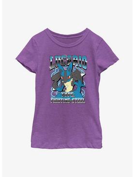 Pokemon Lucario Type Youth Girls T-Shirt, , hi-res