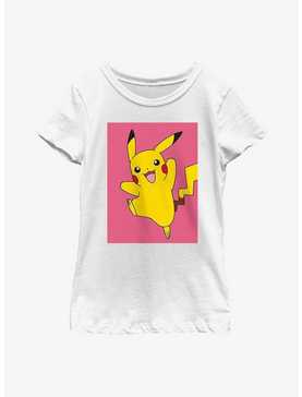 Pokemon Pikachu Leap Youth Girls T-Shirt, , hi-res