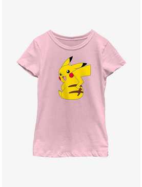 Pokemon Pikachu Back Youth Girls T-Shirt, , hi-res