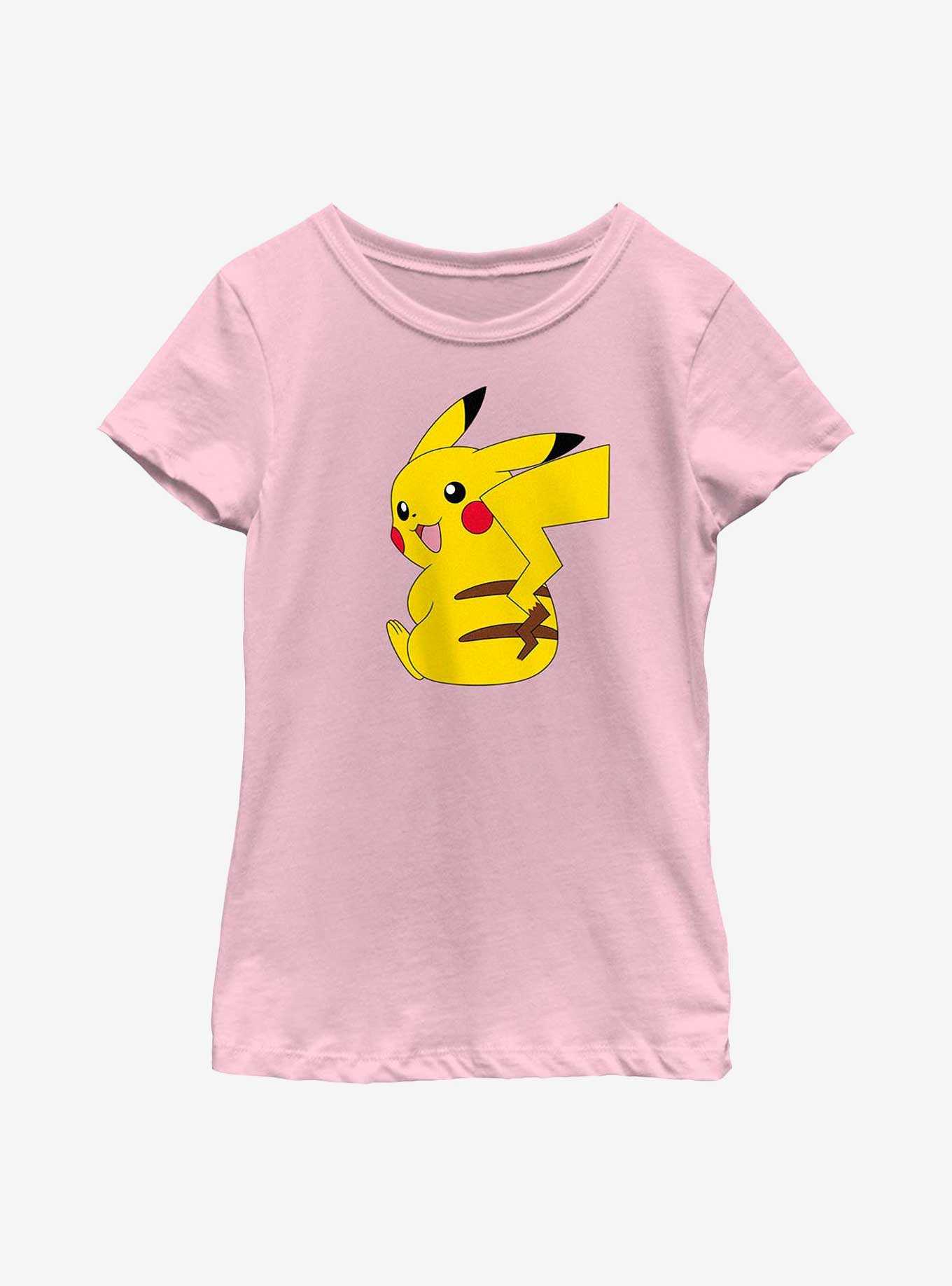 Pokemon Pikachu Back Youth Girls T-Shirt, , hi-res