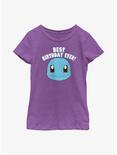 Pokemon Squirtle Best Birthday Youth Girls T-Shirt, PURPLE BERRY, hi-res