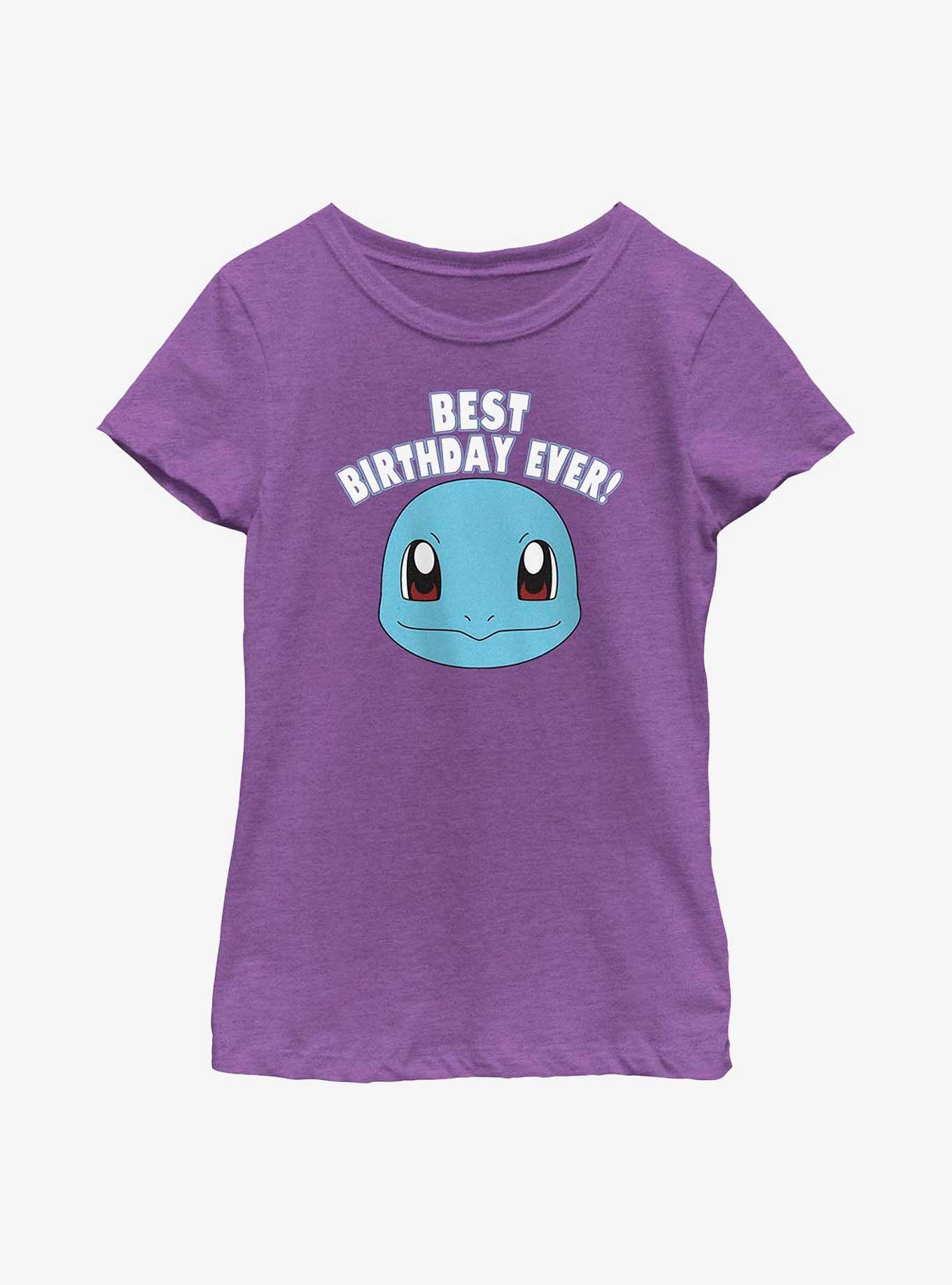 Pokemon Squirtle Best Birthday Youth Girls T-Shirt, , hi-res