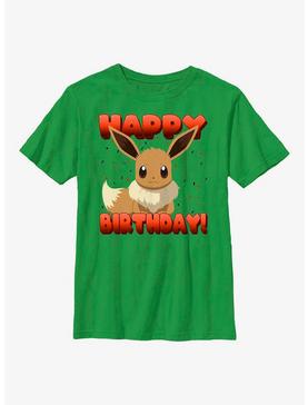 Plus Size Pokemon Eevee Birthday Youth T-Shirt, , hi-res
