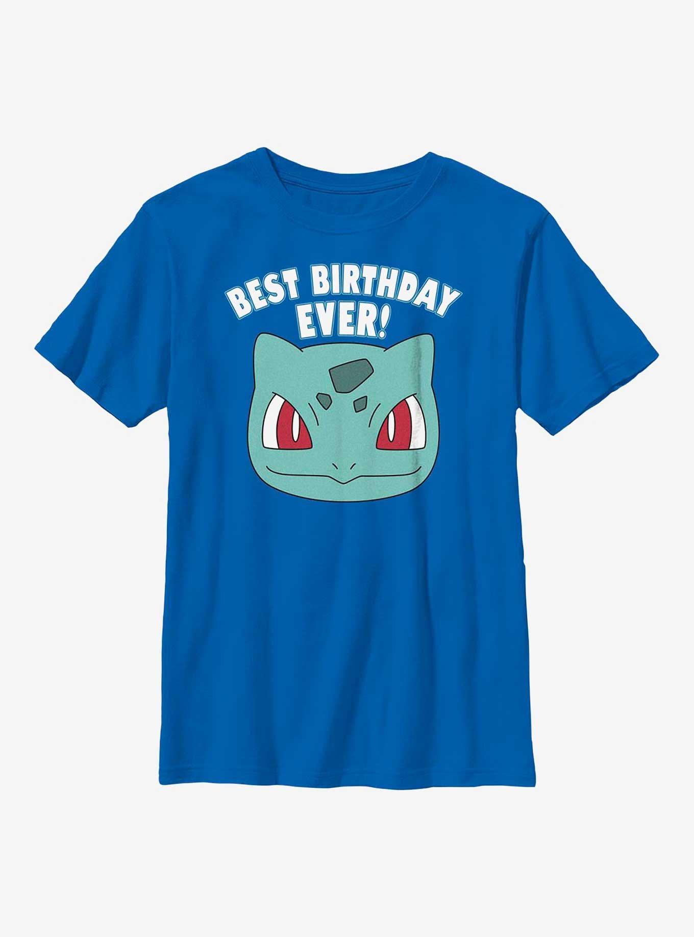 Pokemon Bulbasaur Best Birthday Youth T-Shirt, , hi-res
