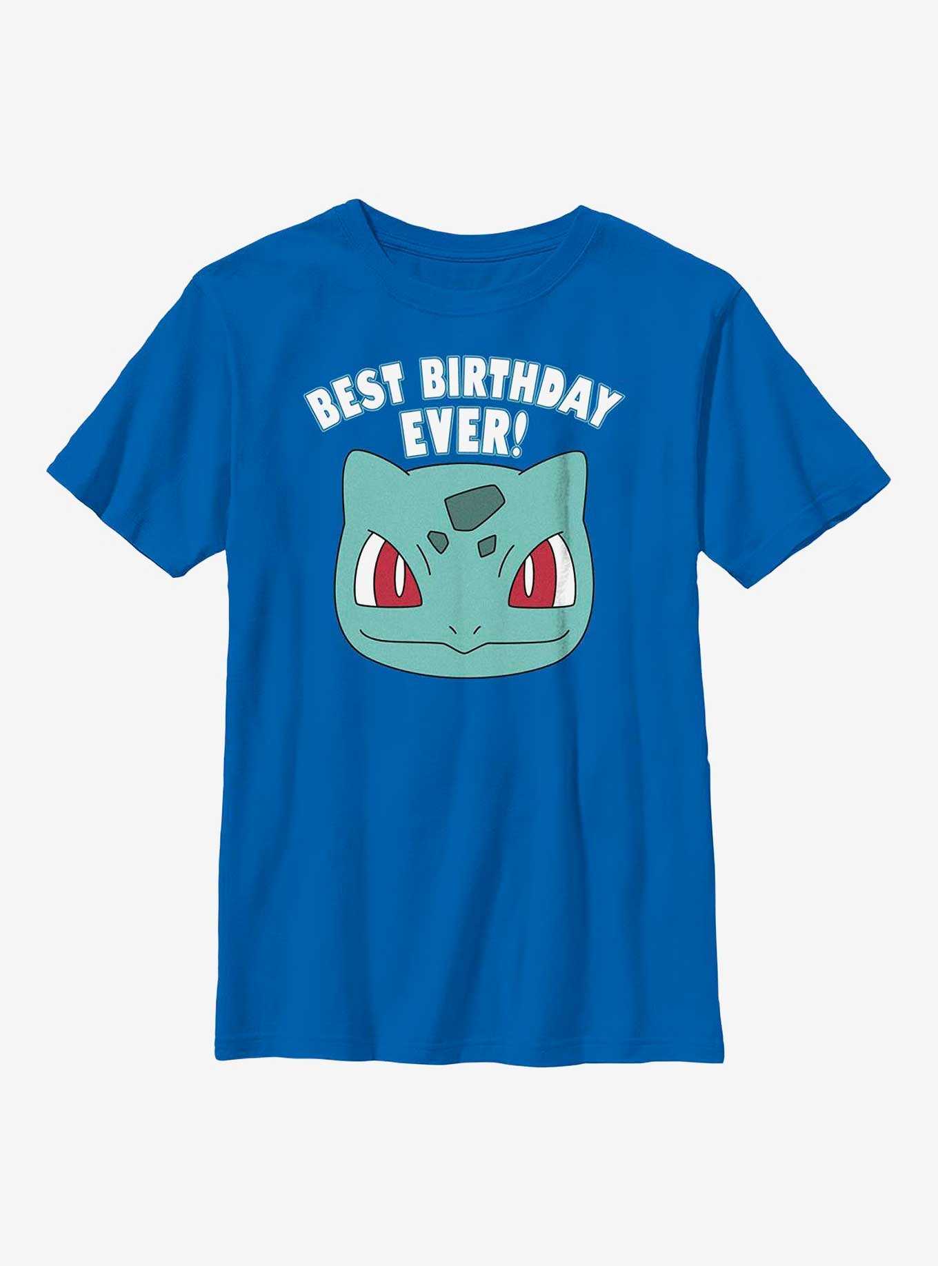 Pokemon Bulbasaur Best Birthday Youth T-Shirt, , hi-res