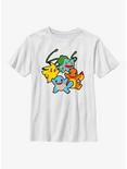 Pokemon Kanto Group Youth T-Shirt, WHITE, hi-res