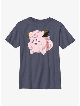 Pokemon Clefairy Pose Youth T-Shirt, , hi-res