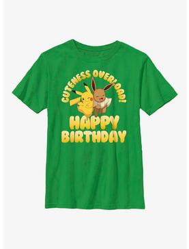 Pokemon Cuteness Overload Happy Birthday Youth T-Shirt, , hi-res