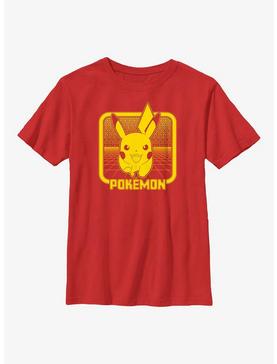 Pokemon Digital Pikachu Youth T-Shirt, , hi-res