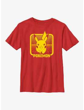 Pokemon Digital Pikachu Youth T-Shirt, , hi-res