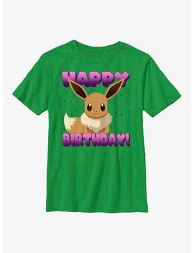 Pokemon Eevee Birthday Youth T-Shirt, , hi-res
