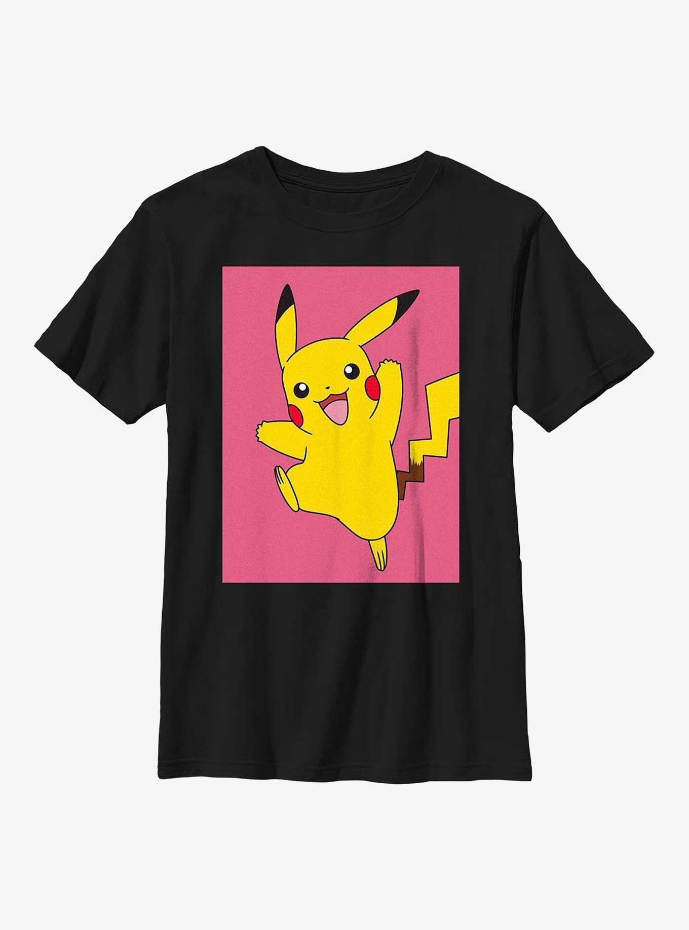 Pokemon Pikachu Leap Youth T-Shirt, , hi-res