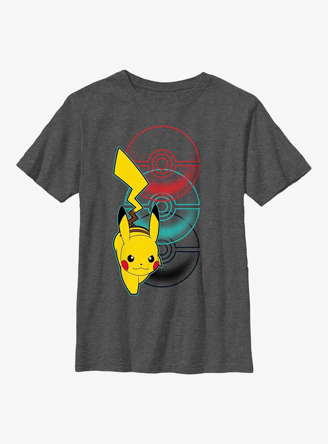 Pokemon Pikachu Quick Attack Youth T-Shirt, , hi-res