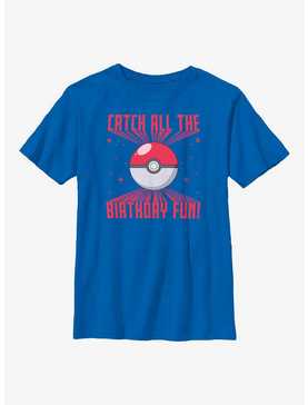 Pokemon Catch All The Fun Youth T-Shirt, , hi-res