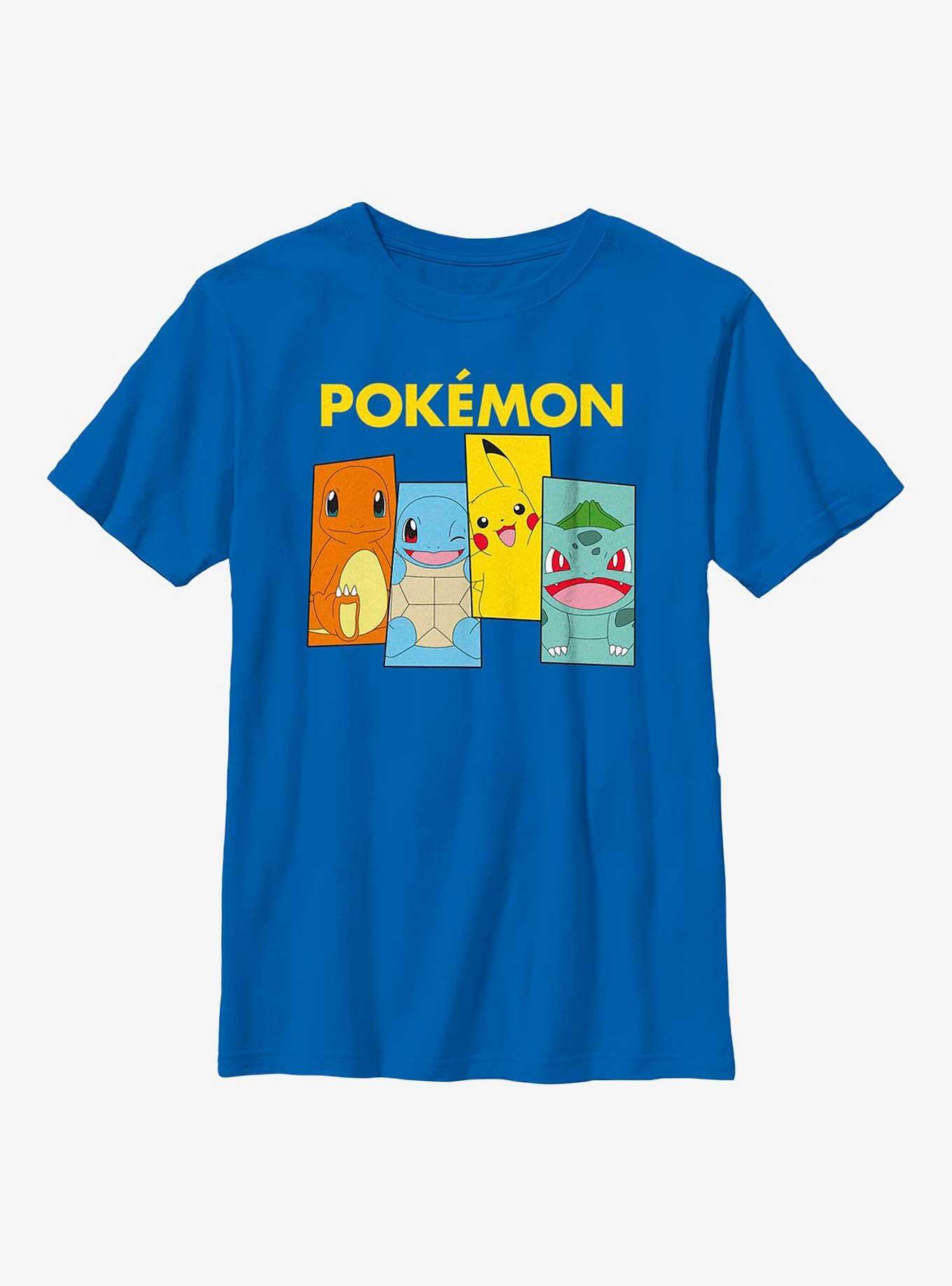 Pokemon Pokemon Kanto Starters Youth T-Shirt