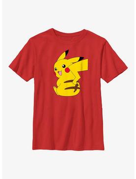 Pokemon Pikachu Back Youth T-Shirt, , hi-res