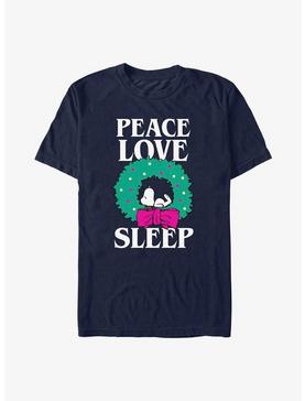 Peanuts Peace Love Sleep T-Shirt, , hi-res