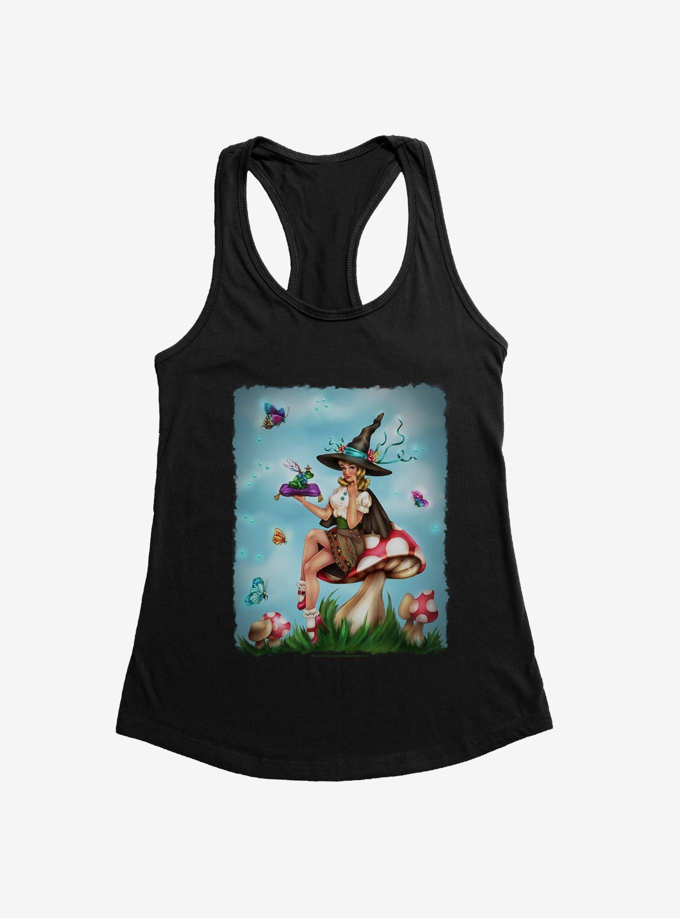 Frog Prince Girls Tank by Brigid Ashwood, , hi-res