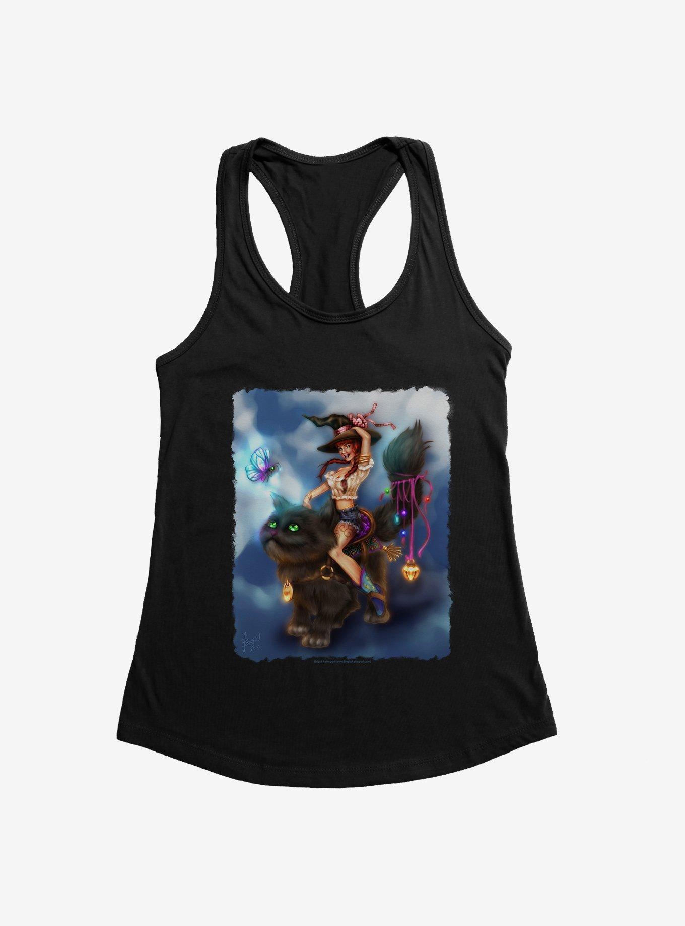 Witch Transpurrtation Girls Tank by Brigid Ashwood, , hi-res