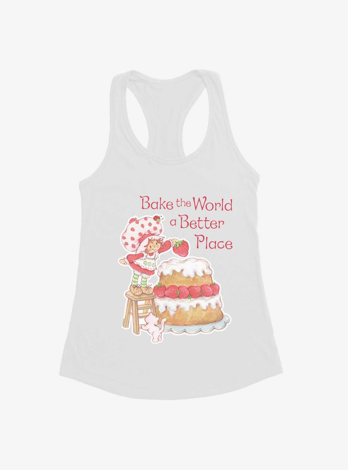 Strawberry Shortcake Bake The World A Better Place Girls Tank, , hi-res