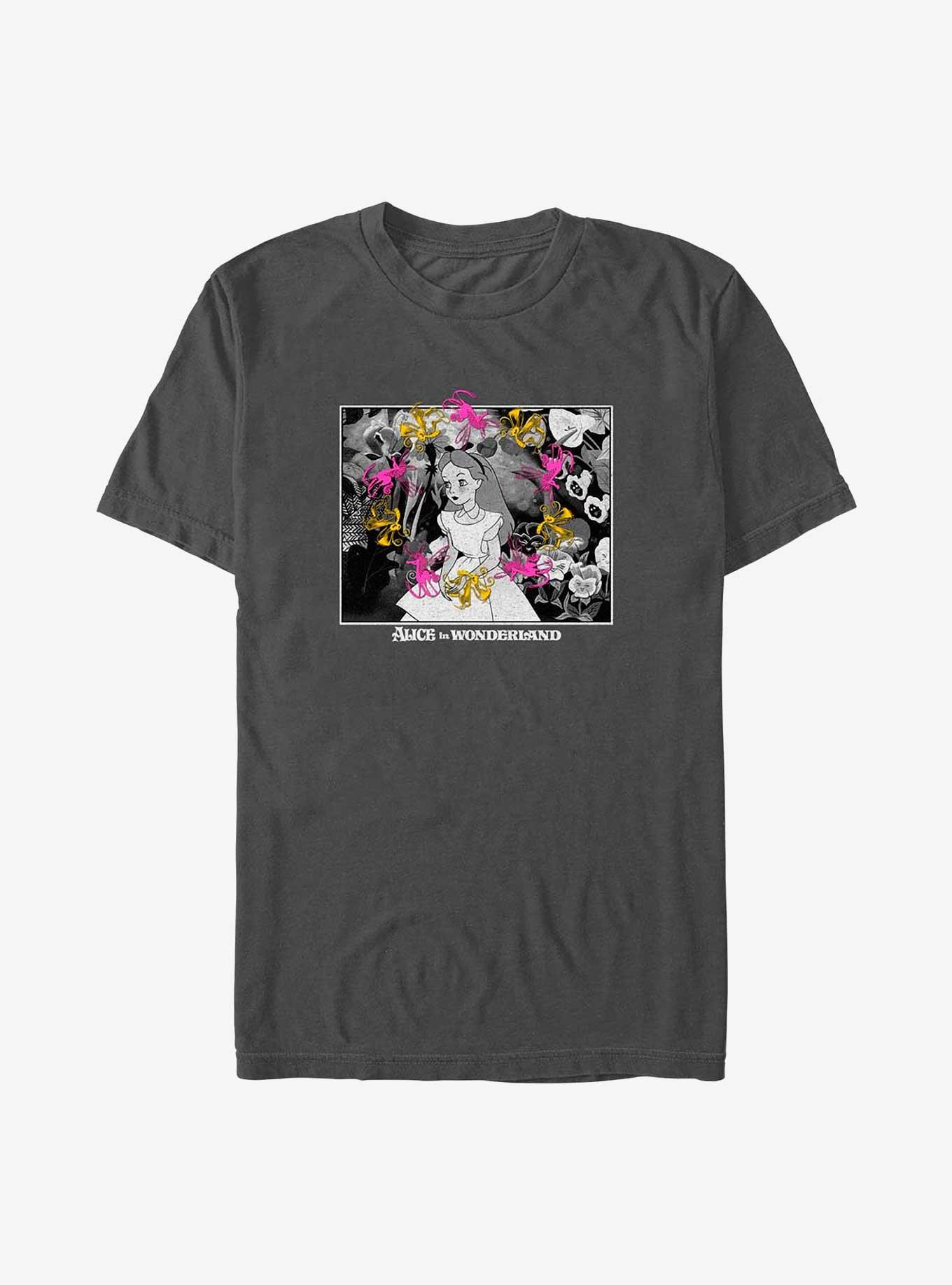 Disney Alice In Wonderland Nonsense T-Shirt, CHARCOAL, hi-res