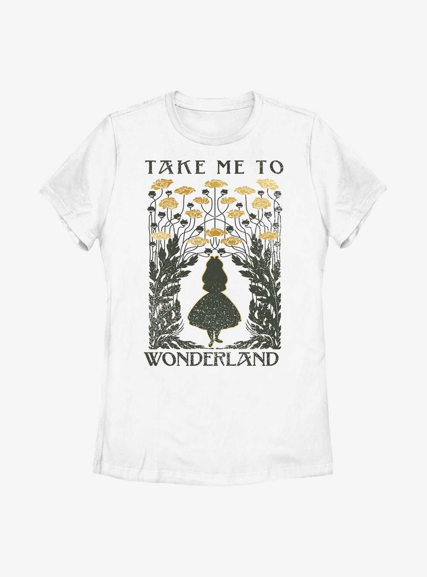 Disney Alice In Wonderland Take Me To Wonderland Womens T-Shirt, , hi-res