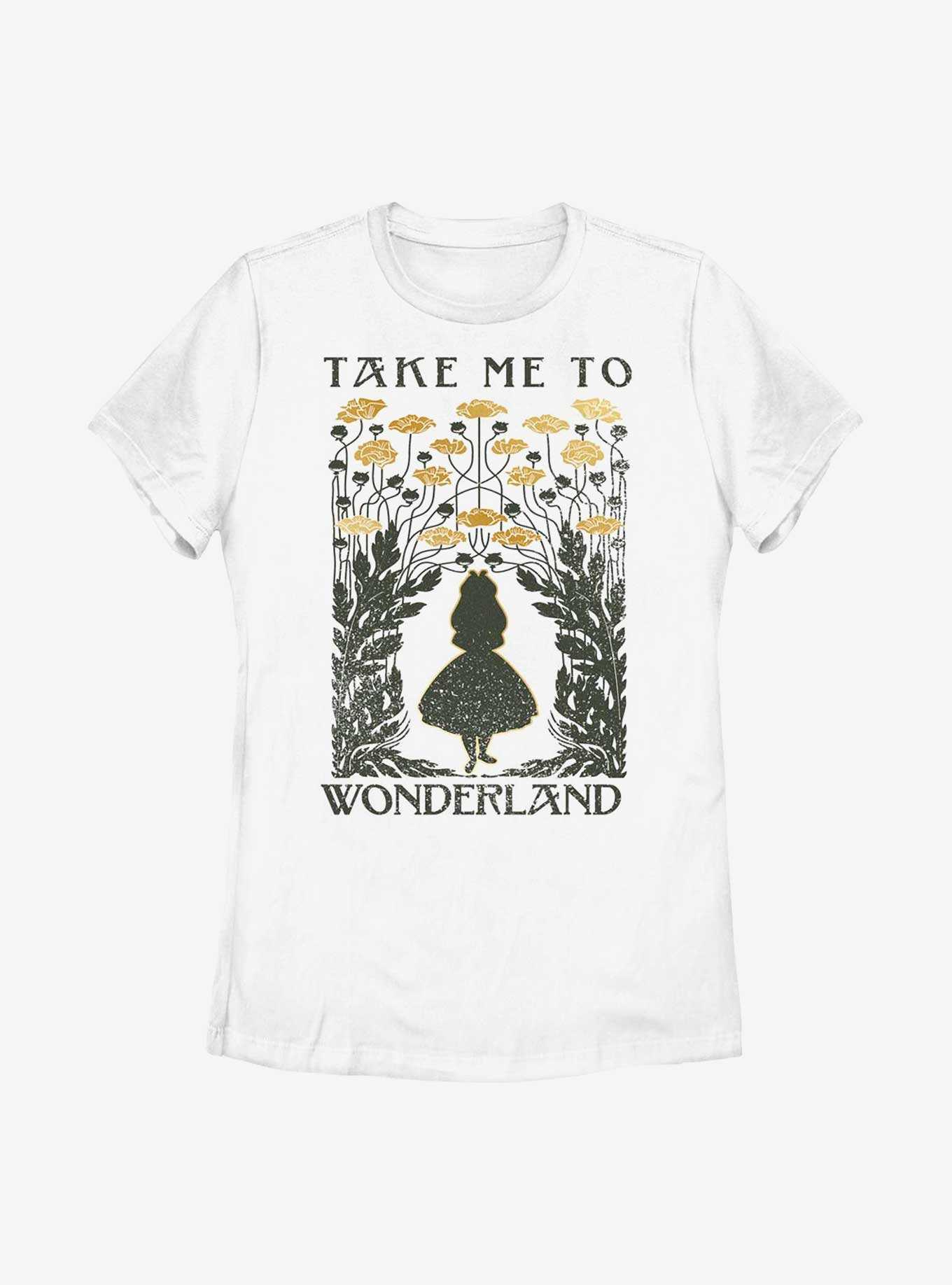 Disney Alice In Wonderland Take Me To Wonderland Womens T-Shirt, , hi-res