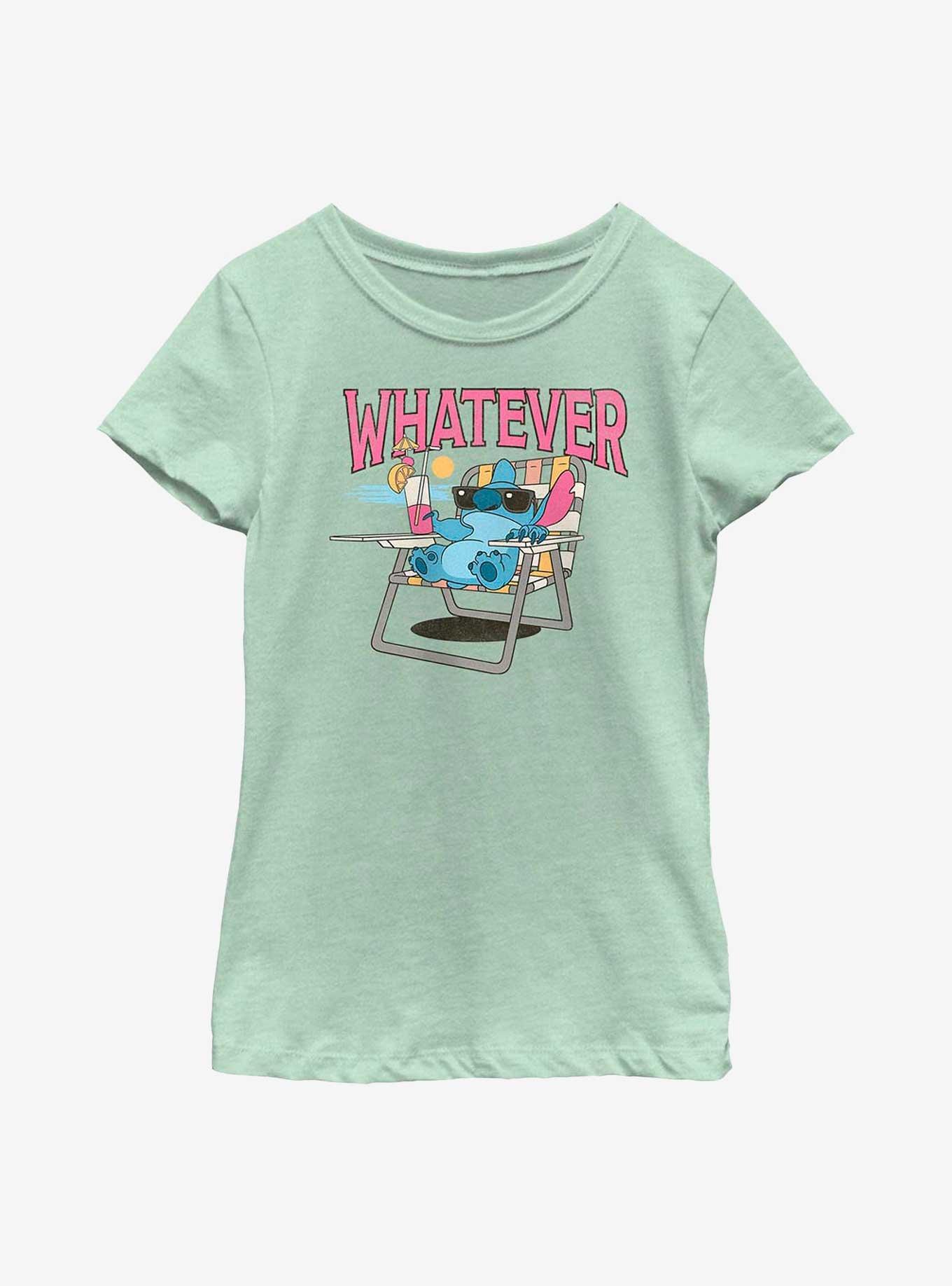 Disney Lilo & Stitch Whatever Stitch Youth Girls T-Shirt, , hi-res