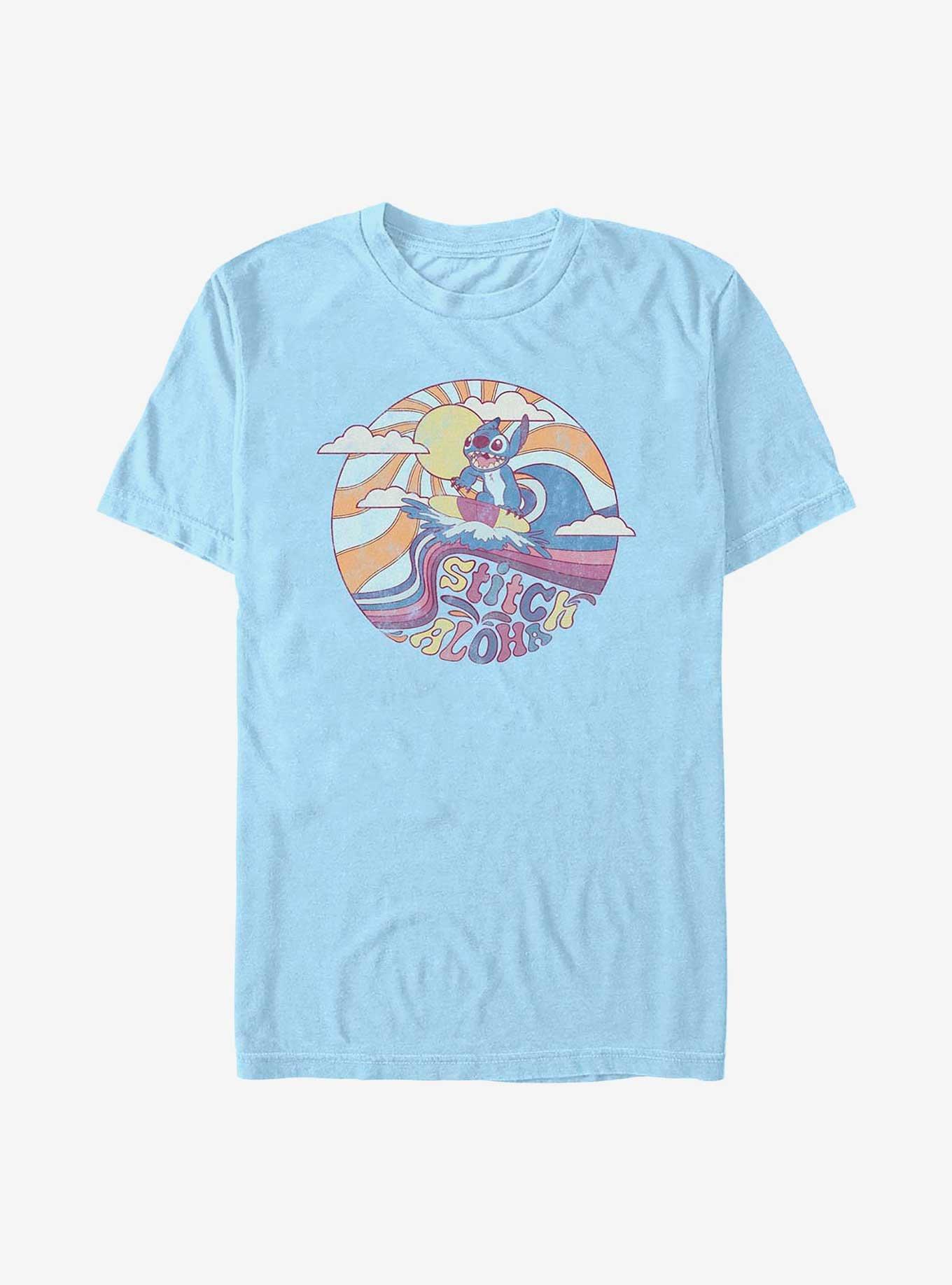 Disney Lilo & Stitch Ride The Waves T-Shirt, , hi-res