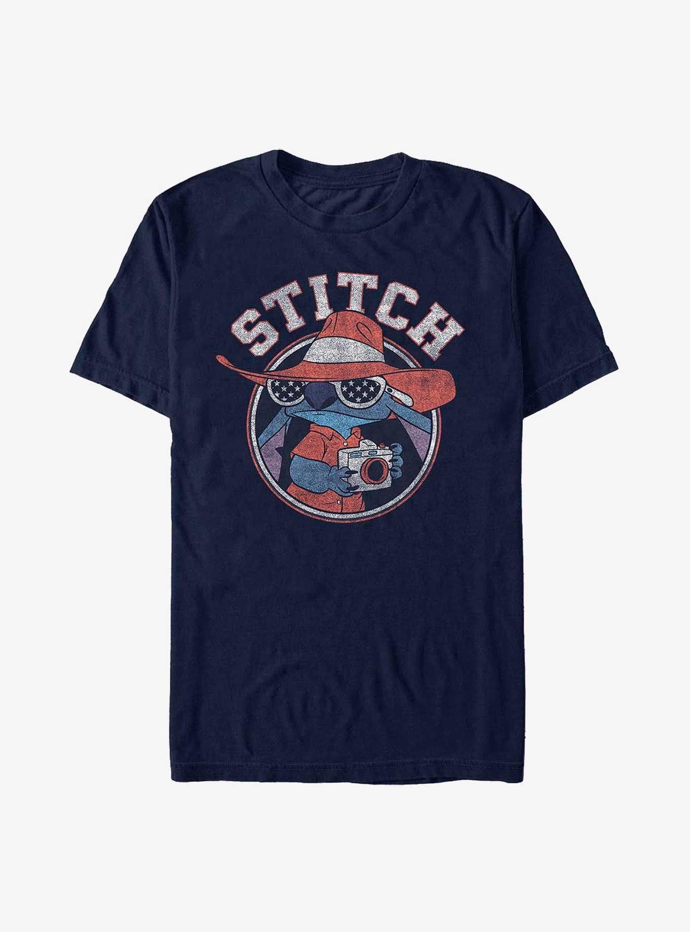 Disney Lilo & Stitch Tourist Stitch T-Shirt, , hi-res