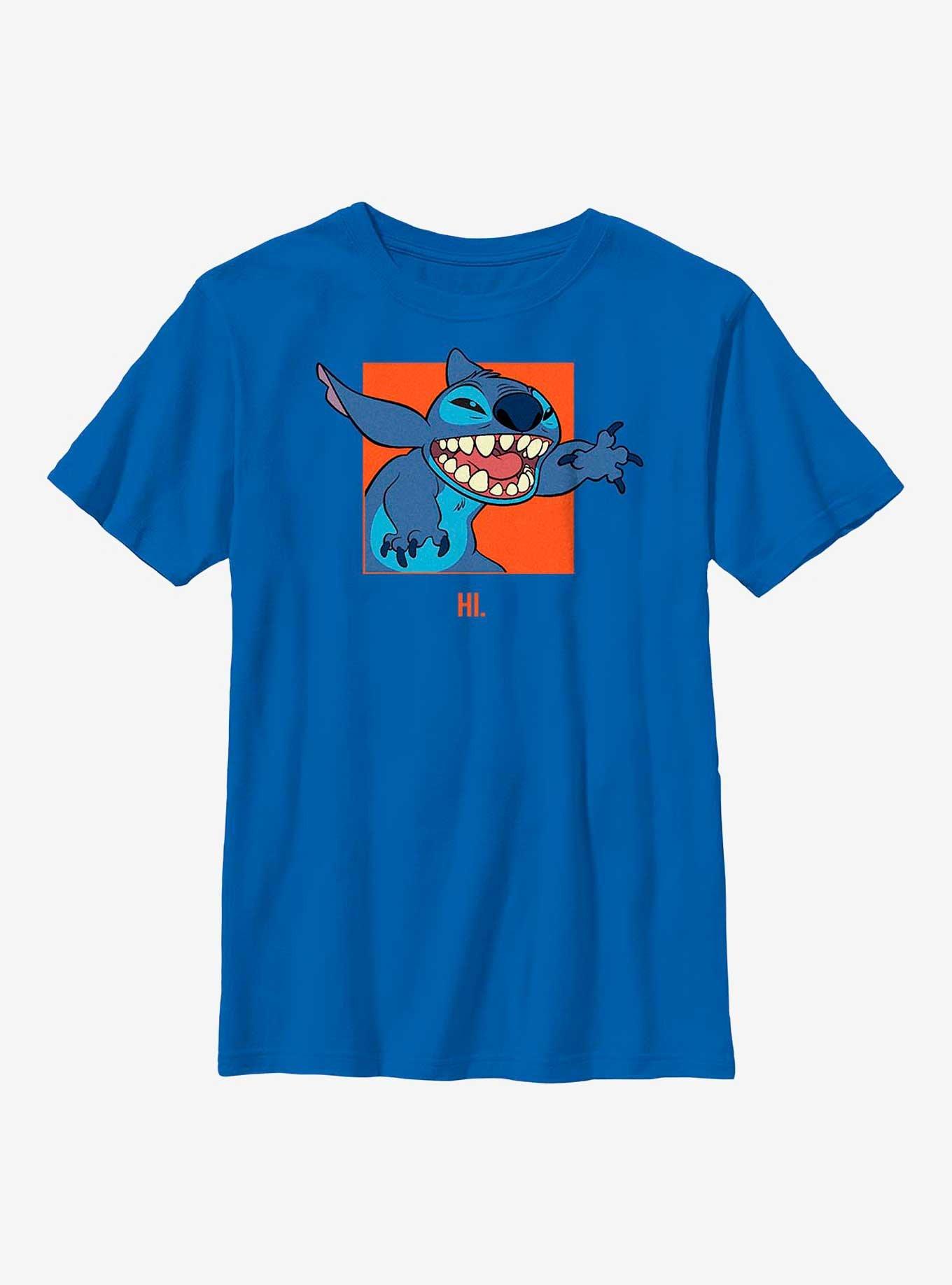 Disney Lilo & Stitch Awkward Hi Youth T-Shirt, , hi-res